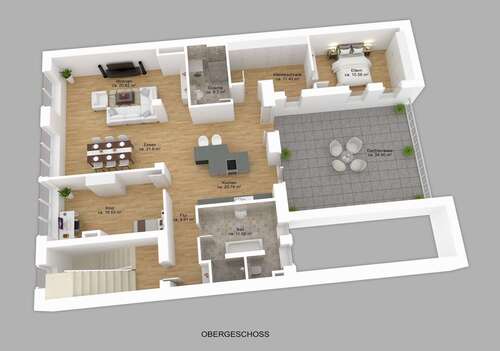 Foto - Wohnung zum Mieten in Köln 2.700,00 € 148 m²