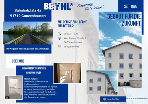 Foto - Wohnung zum Kaufen in Gunzenhausen 429.000,00 € 91.44 m²
