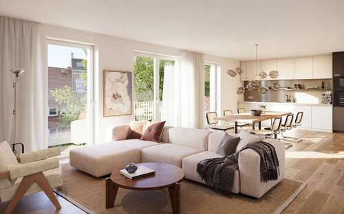 Foto - Wohnung zum Kaufen in Hamburg Eimsbüttel 799.000,00 € 85.4 m²