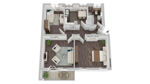 Foto - Wohnung zum Mieten in Magdeburg 722,84 € 74.52 m²