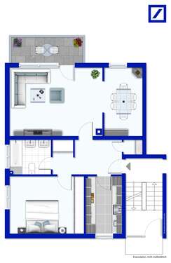 Foto - Wohnung zum Kaufen in Solingen 198.900,00 € 77 m²