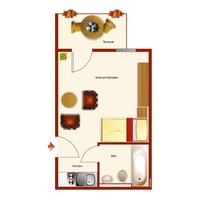 Wohnung zum Mieten in Görlitz 234,00 € 29.3 m²
