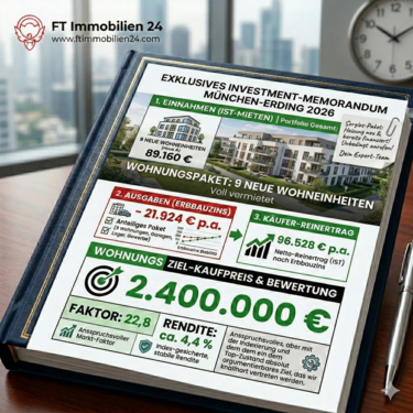 Foto - Wohnung zum Kaufen in Erding 2.400.000,00 € 556.38 m²