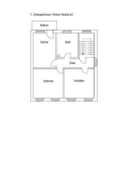 Foto - Wohnung zum Mieten in Burscheid (Hilgen) 710,00 € 67 m²