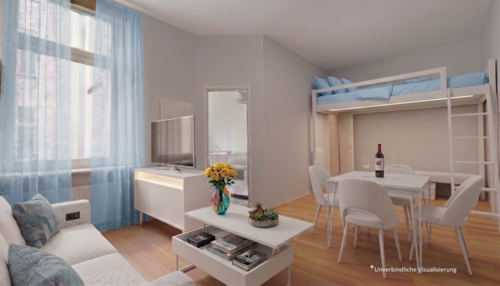 Foto - Wohnung zum Kaufen in Berlin 179.000,00 € 33.87 m²