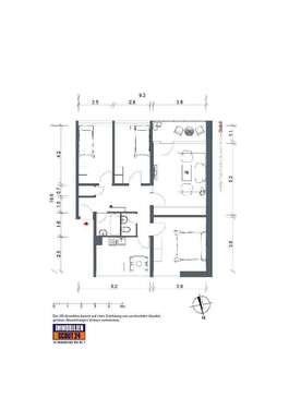 Foto - Wohnung zum Mieten in Kreuztal 539,00 € 86 m²