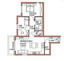 Wohnung zum Mieten in Dettingen 1.195,00 € 75 m²