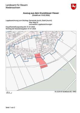 Foto - Grundstück zu verkaufen in Aurich Plaggenburg 199.000,00 € 6574 m²