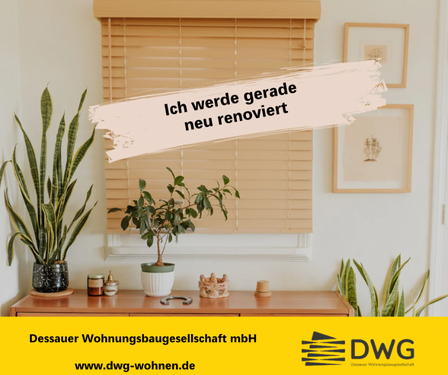 Foto - Wohnung zum Mieten in Dessau-Roßlau 445,00 € 59.85 m²