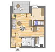 Wohnung zum Mieten in Düsseldorf 509,00 € 39.75 m²