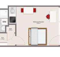 Wohnung zum Mieten in München 1.250,00 € 25 m²