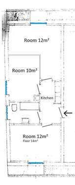 Foto - WG-Zimmer in München 999,00 € 12 m²