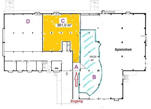 Foto - Halle in Weinheim 1.500,00 € 361 m²