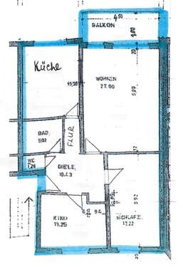 Foto - Wohnung zum Kaufen in Rastatt 270.000,00 € 89 m²
