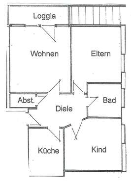 Foto - Wohnung zum Mieten in Fredenbeck 600,00 € 67 m²