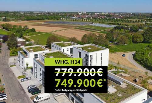 Foto - Wohnung zum Kaufen in Karlsruhe Wolfartsweier 749.900,00 € 117.45 m²