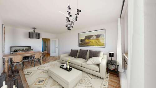 Foto - Wohnung zum Mieten in Reichenbach 385,00 € 77 m²