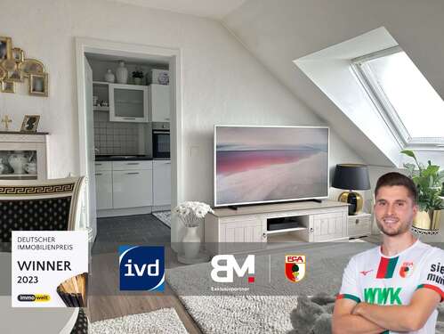 Foto - Wohnung zum Kaufen in Augsburg 189.000,00 € 46 m²