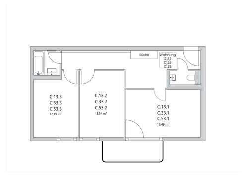 Foto - WG-Zimmer in Berlin 760,00 € 12 m²
