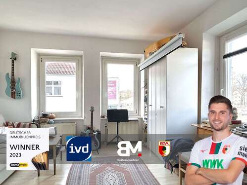 Foto - Wohnung zum Kaufen in Augsburg 199.000,00 € 50 m²