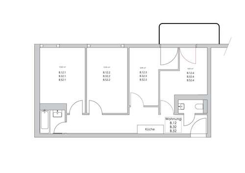 Foto - WG-Zimmer in Berlin 760,00 € 12 m²