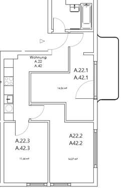 Foto - WG-Zimmer in Berlin 780,00 € 14 m²