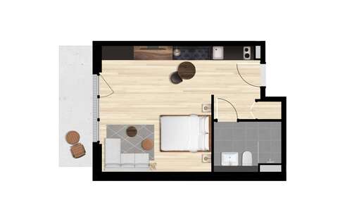 Foto - Wohnen auf Zeit in Berlin 1.215,00 €