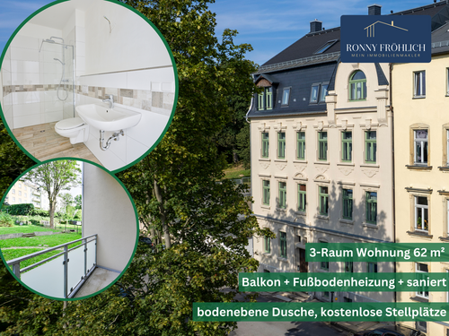 Foto - Wohnung zum Mieten in Annaberg-Buchholz 530,00 € 62 m²