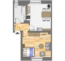 Wohnung zum Mieten in Dortmund 165,18 € 42.84 m²