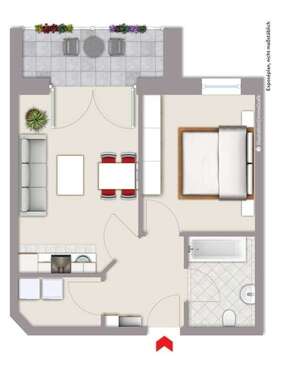 Foto - Wohnung zum Kaufen in Gescher 169.500,00 € 51 m²