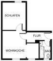 Wohnung zum Mieten in Bergkamen 339,00 € 39.15 m²
