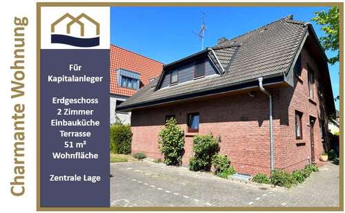 Foto - Wohnung zum Kaufen in Oldenburg 149.000,00 € 51 m²