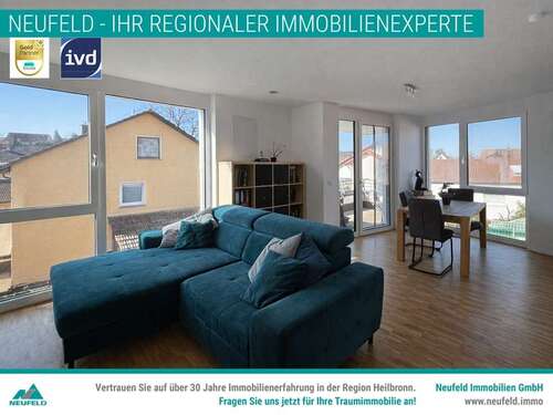 Foto - Wohnung zum Mieten in Bad Friedrichshall 1.195,00 € 79.61 m²