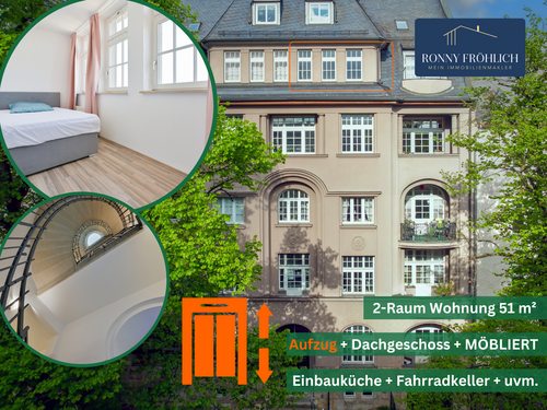 Foto - Wohnung zum Kaufen in Chemnitz 69.000,00 € 51 m²
