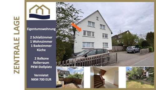 Foto - Wohnung zum Kaufen in Oldenburg 169.000,00 € 69.28 m²