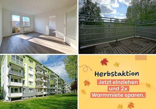Foto - Wohnung zum Mieten in Freiberg 290,00 € 50.88 m²