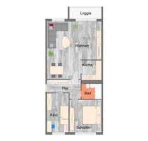 Wohnung zum Mieten in Zwickau 469,00 € 70 m²