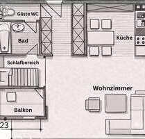 Wohnung zum Kaufen in Neu-Ulm 130.000,00 € 47.1 m²