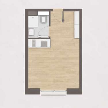 Foto - Wohnung zum Mieten in Mainz 540,00 € 27 m²