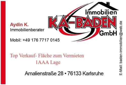 Foto - Einzelhandel in Karlsruhe 5.700,00 € 160 m²