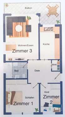 Foto - Wohnung zum Mieten in Oldenburg 410,00 € 9 m²