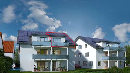 Foto - Wohnung zum Kaufen in Baienfurt 410.000,00 € 73.61 m²