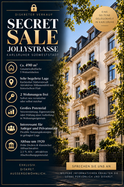 Foto - Haus zum Kaufen in Karlsruhe 1.890.000,00 € 490 m²