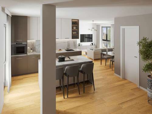 Foto - Wohnung zum Kaufen in Bornim - Potsdam 946.312,00 € 127.88 m²