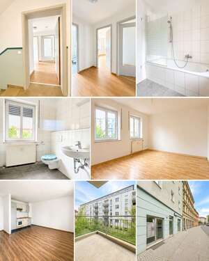Foto - Wohnung zum Mieten in Halle (Saale) 500,00 € 47 m²