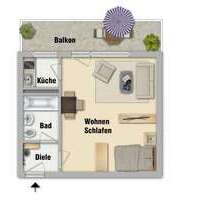 Wohnung zum Mieten in Ismaning 610,00 € 38.88 m²