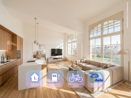 Foto - Wohnung zum Mieten in Chemnitz 836,50 € 76.03 m²