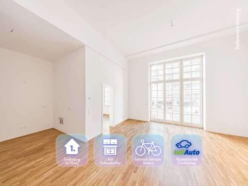 Foto - Wohnung zum Mieten in Chemnitz 471,96 € 41.4 m²