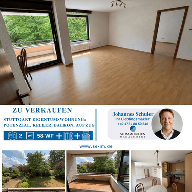 Foto - Wohnung zum Kaufen in Stuttgart 173.420,00 € 58 m²