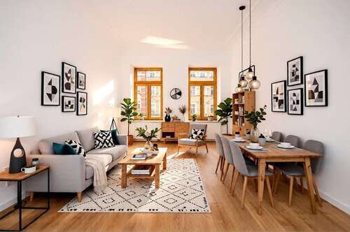 Foto - Wohnung zum Mieten in Leipzig 899,00 € 68 m²